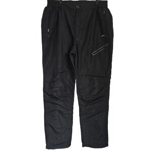 Pili Sport‎ Men's Black Water Resistant Snow Ski Pants 4XL